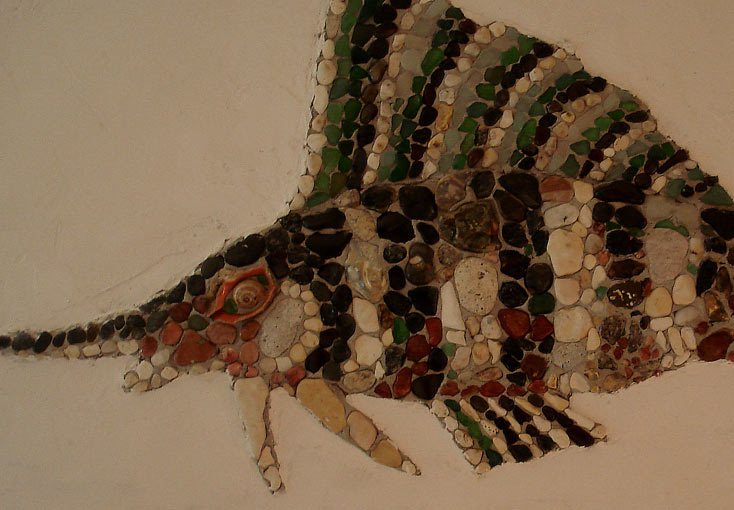 Мозаичная рыба-марлин